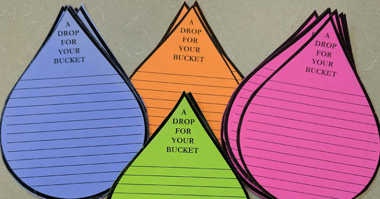 Have You Filled Someone’s Bucket Today?