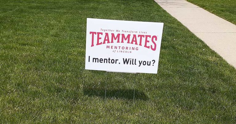 TeamMates Yard Signs